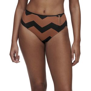 Totem striped high-waisted culottes