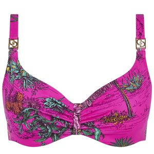 Sauvage Pink Bikini Top