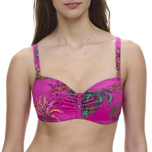 Sauvage pink balconette bra cup D