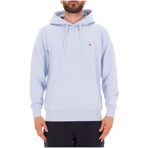 Sweatshirt with hood and logo on the chest