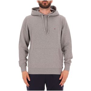 Sweatshirt with hood and logo on the chest
