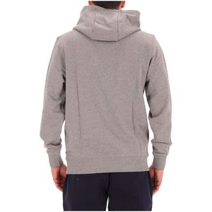 Sweatshirt with hood and logo on the chest