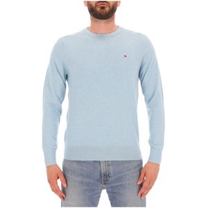Maglione in cotone e cashmere con logo