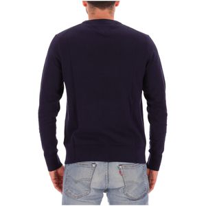 Maglione in cotone e cashmere con logo