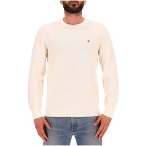 Pullover in maglia a nido d'ape in cotone