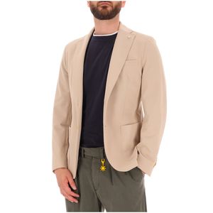 Slim fit cotton pique jacket
