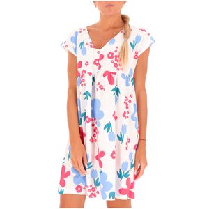 Printed sleeveless nightgown