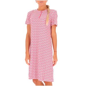 Printed viscose nightgown