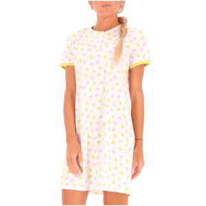 Camicia da notte stampa farfalle
