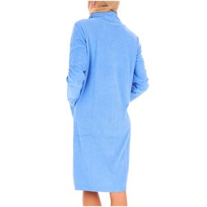 Vestaglia in spugna con zip