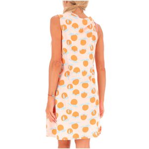 Sleeveless cotton nightgown