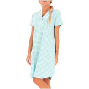 Printed nightgown with pocket