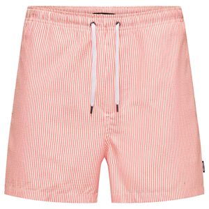 Onsted Striped Cotton Swimsuit