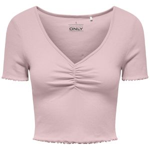 T-shirt Onlbetty con scollo a V