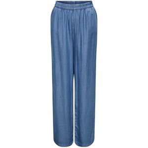 Blue Onlcharis lyocell trousers