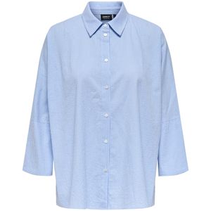 Onlaugusta blue striped shirt