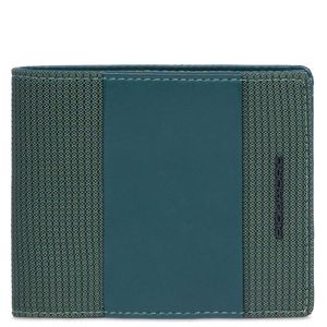 Fabric wallet with coin purse