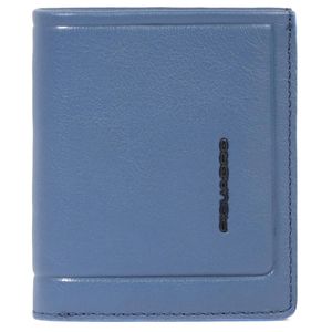 Vertical leather wallet