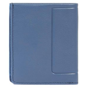 Vertical leather wallet