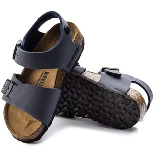 Sandalo New York Kids Nubuck Navy