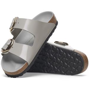 Arizona Big Buckle Leather Narrow Fit Slippers
