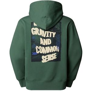 Felpa verde Heritage Graphic Relaxed