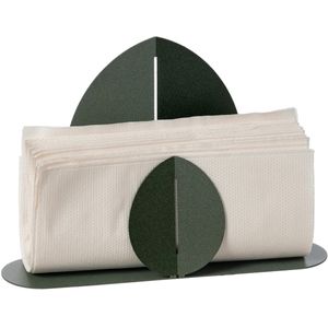 Green Ficus napkin holder
