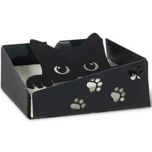 Black Sylvester Napkin Holder
