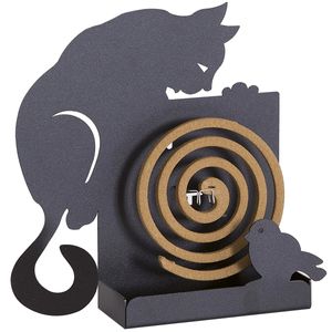 Mosquito coil holder Cat table