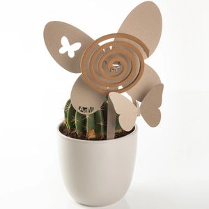 Mosquito coil holder Butterfly for vase