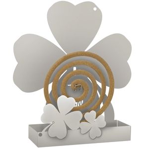 Mosquito coil holder Quadrifoglio table