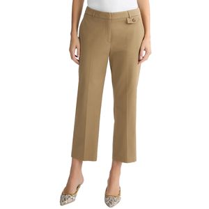 Beige cotton chino trousers