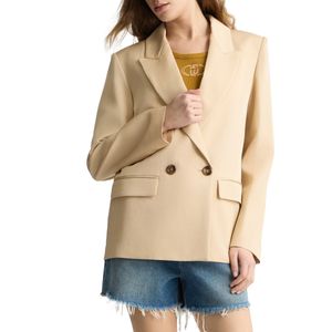 Blazer doppiopetto beige