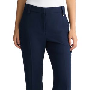 Pantalone flare navy in cady