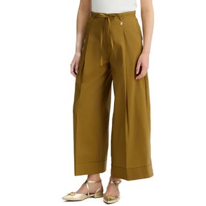 Pantaloni in popeline di cotone