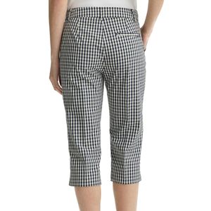 Checked 3/4 Capri pants