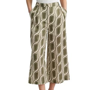 Ramie palazzo trousers