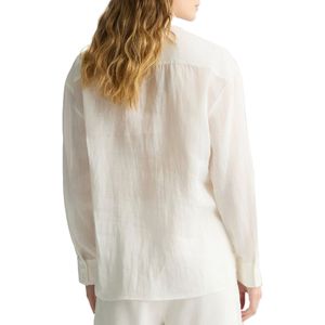 Ramie shirt with chest pockets