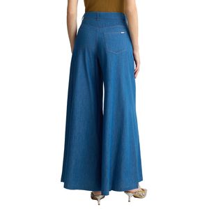 Jeans flare a vita alta