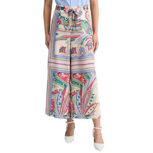 Palazzo trousers in satin