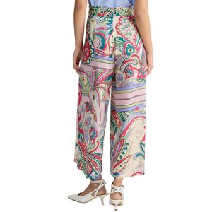 Palazzo trousers in satin
