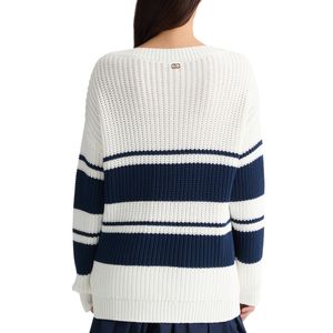 Pullover a righe in cotone