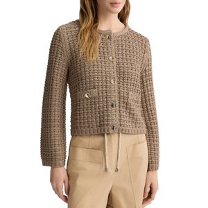 Giacca bouclé beige