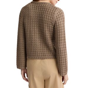 Giacca bouclé beige