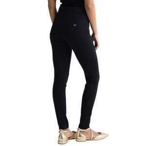 Pantaloni a 5 tasche con strass
