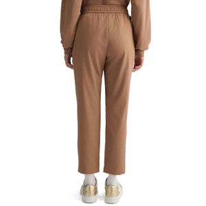 Stretch bamboo cropped trousers