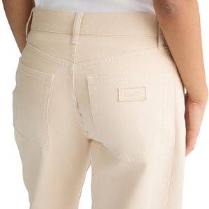 Jeans balloon fit beige