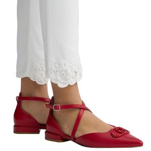 Pantalone skinny con cintura
