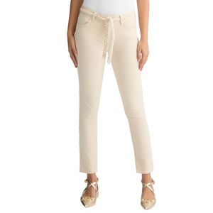 Pantalone skinny con cintura