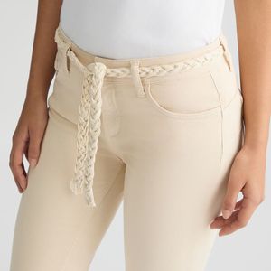 Pantalone skinny con cintura